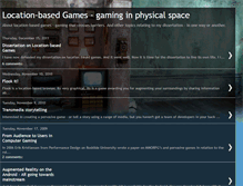 Tablet Screenshot of pervasivegames.blogspot.com