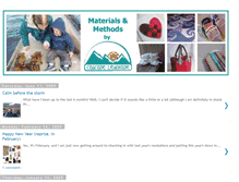 Tablet Screenshot of materialsandmethods.blogspot.com
