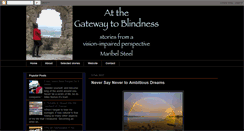 Desktop Screenshot of gatewaytoblindness.blogspot.com