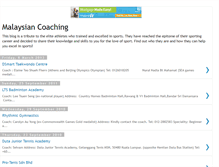 Tablet Screenshot of malaysiancoaching.blogspot.com