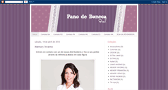 Desktop Screenshot of panodebonecabrasil.blogspot.com