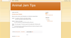 Desktop Screenshot of animaljamsecrets.blogspot.com