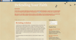 Desktop Screenshot of defendingyourfaithccc.blogspot.com
