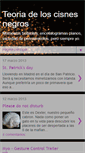 Mobile Screenshot of cisnesnegros.blogspot.com