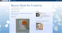 Desktop Screenshot of beccasheartland.blogspot.com