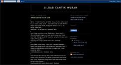 Desktop Screenshot of jilbab-cantik-murah.blogspot.com