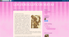 Desktop Screenshot of losjeroglificos-mayas.blogspot.com