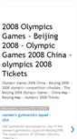 Mobile Screenshot of 2008olympics-games.blogspot.com