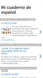 Mobile Screenshot of micuadernodeespanol.blogspot.com