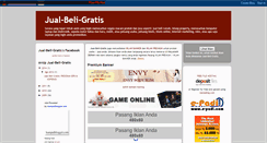 Desktop Screenshot of jualbeligratis.blogspot.com