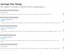 Tablet Screenshot of montagehairdesign.blogspot.com