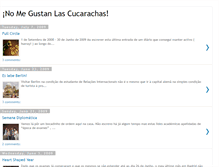 Tablet Screenshot of nomegustanlascucarachas.blogspot.com