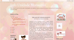 Desktop Screenshot of infomonsanto.blogspot.com