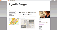 Desktop Screenshot of agaathberger.blogspot.com