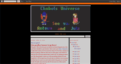 Desktop Screenshot of chobots-universe.blogspot.com