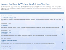Tablet Screenshot of becausewealsosing.blogspot.com