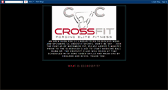 Desktop Screenshot of cccrossfit.blogspot.com