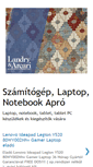 Mobile Screenshot of laptop-notebook-szamitogep-apro.blogspot.com
