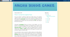 Desktop Screenshot of gamesangrybirds.blogspot.com