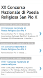 Mobile Screenshot of concorsonazionalesanpiox.blogspot.com