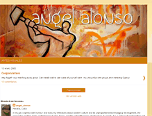 Tablet Screenshot of angelalonso-artist.blogspot.com