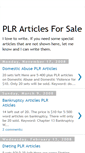 Mobile Screenshot of buyplrarticles.blogspot.com