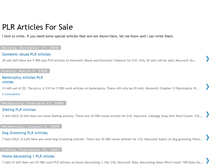 Tablet Screenshot of buyplrarticles.blogspot.com