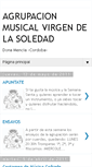 Mobile Screenshot of agrupacionmusicalvirgendelasoledad.blogspot.com