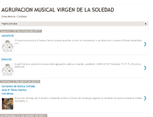 Tablet Screenshot of agrupacionmusicalvirgendelasoledad.blogspot.com