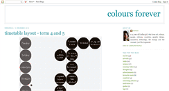 Desktop Screenshot of coloursforever.blogspot.com