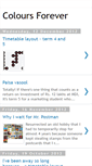 Mobile Screenshot of coloursforever.blogspot.com