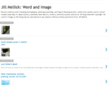 Tablet Screenshot of jillmellick.blogspot.com