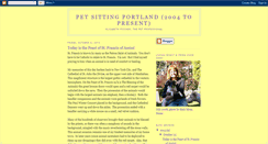 Desktop Screenshot of petsittingportland.blogspot.com