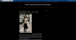 Desktop Screenshot of kate-middleton-pictures.blogspot.com