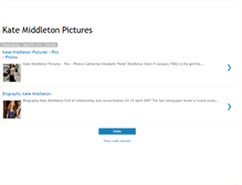 Tablet Screenshot of kate-middleton-pictures.blogspot.com