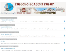 Tablet Screenshot of circoloscacchicirie.blogspot.com