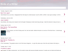 Tablet Screenshot of birdsofawriter.blogspot.com