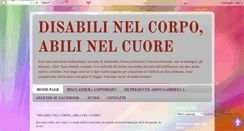 Desktop Screenshot of disabilinelcorpoabilinelcuore.blogspot.com