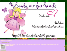 Tablet Screenshot of hilandomefuiliando.blogspot.com
