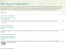 Tablet Screenshot of postgresqlbr.blogspot.com
