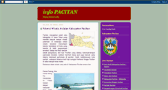 Desktop Screenshot of informasipacitan.blogspot.com