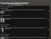 Tablet Screenshot of fotosenlahistoria.blogspot.com