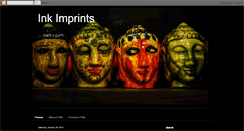 Desktop Screenshot of inkimprintsmark.blogspot.com