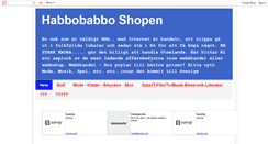 Desktop Screenshot of habbobabboshopen.blogspot.com