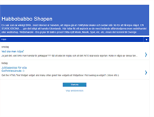 Tablet Screenshot of habbobabboshopen.blogspot.com