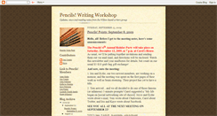 Desktop Screenshot of pencilswritersgroup.blogspot.com