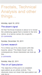 Mobile Screenshot of fractalfinance.blogspot.com