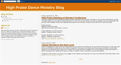 Desktop Screenshot of highpraisedance.blogspot.com