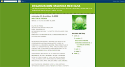 Desktop Screenshot of organizacionmasonicamexicana-omm.blogspot.com