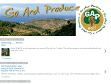 Tablet Screenshot of gap-haiti.blogspot.com